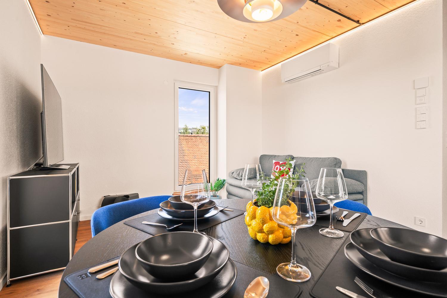 フリードリヒスハーフェンPenthouse Mit Traumhafter Terrasse Klimatisiertアパートメント エクステリア 写真
