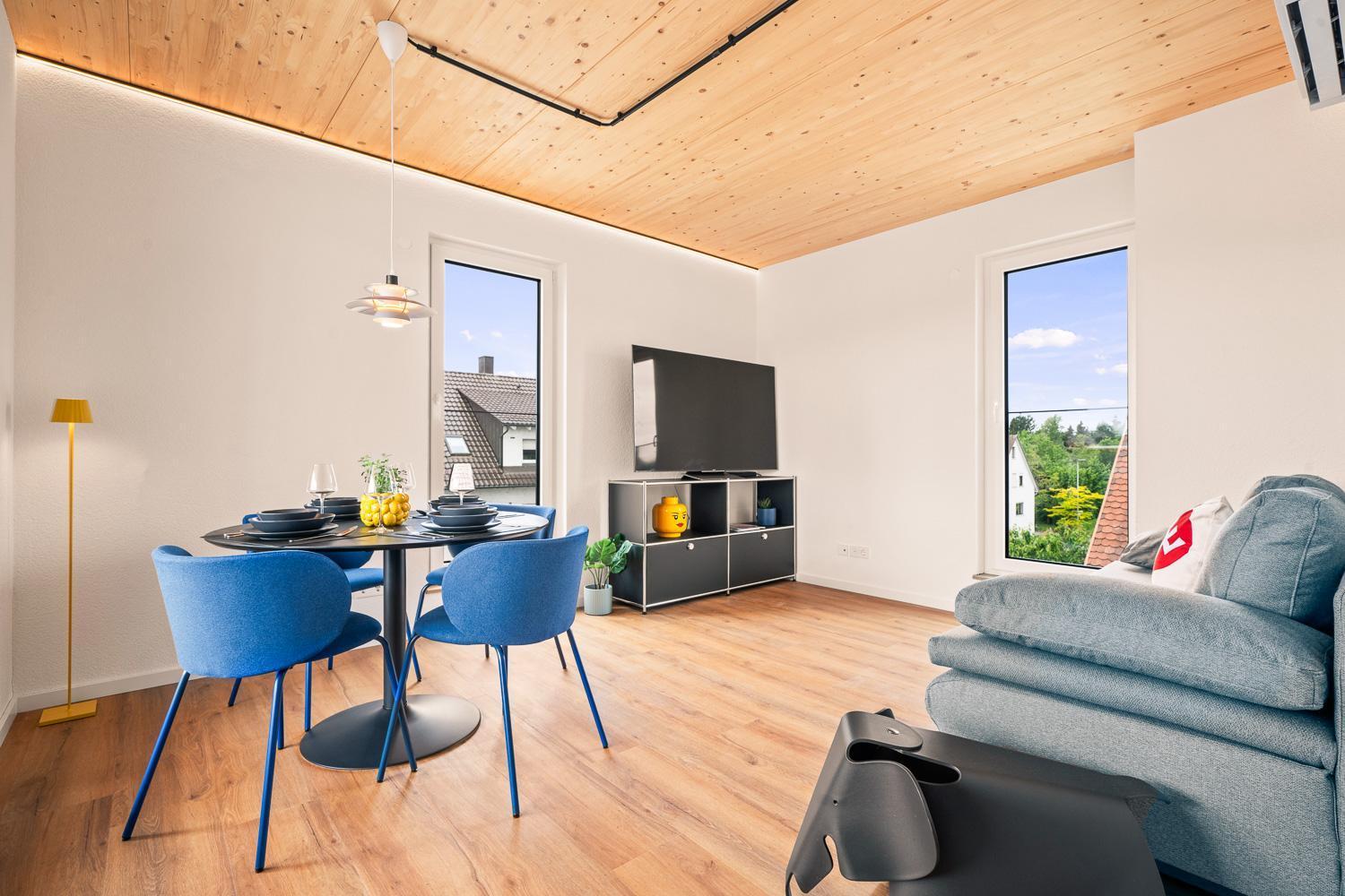 フリードリヒスハーフェンPenthouse Mit Traumhafter Terrasse Klimatisiertアパートメント エクステリア 写真